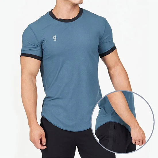 SLEEVE SHIRT WITH ELASTICATED CUFFS