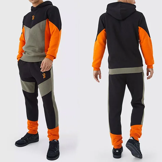 hooded cotton Custom tracksuits